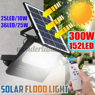Bộ Đèn Led Sử Dụng Năng Lượng Mặt Trời 300w Kèm Remote Điều Khiển