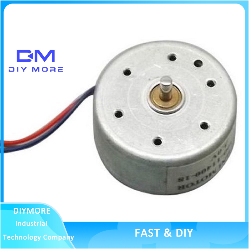 Mô Tơ Mini 1.5v-9v Dc 300 Dc Cho Bảng Pin Năng Lượng Mặt Trời