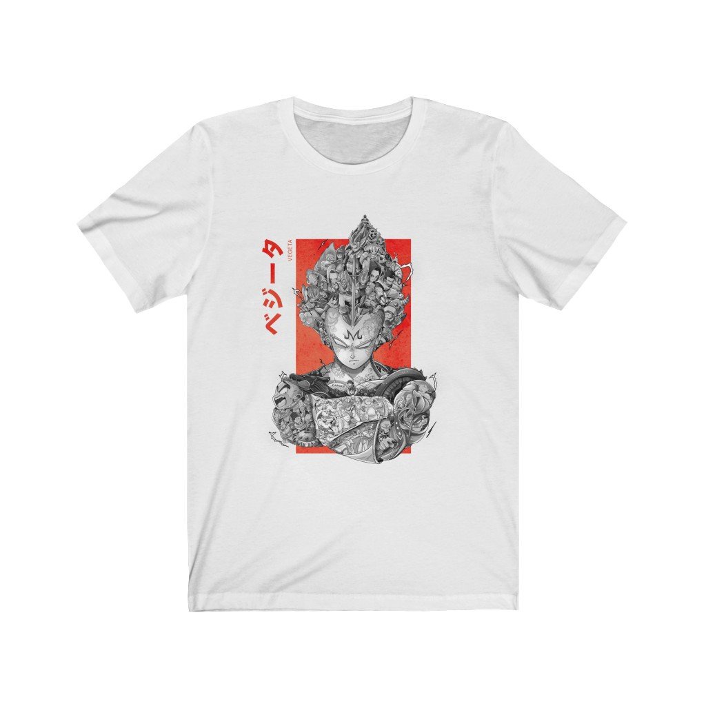 Áo thun nam nữ Vegeta L2 - Cadic - Dragon Ball - DBZ - DBS - 7 viên ngọc rồng - Áo thun tay lỡ unisex