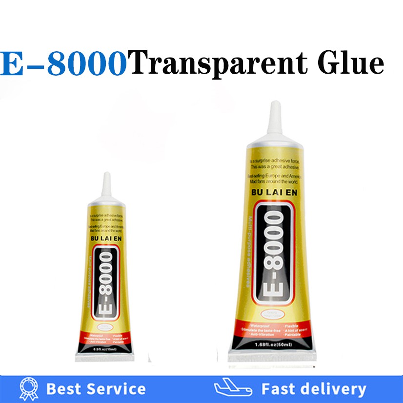 Keo lỏng E8000 T8000 B7000 T7000 dung tích 15/50ml hỗ trợ sửa chữa màn hình cảm ứng LCD