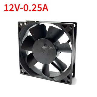 Quạt tản nhiệt 8cm 12v - 0.25a