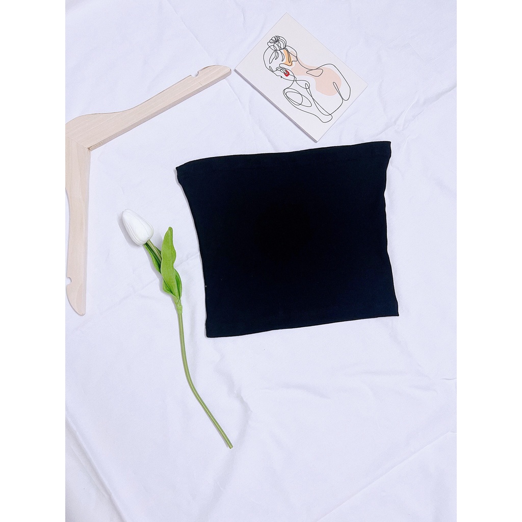 Áo quây ngực thun tăm nữ dáng croptop, áo ống siêu hot Gemstyle, chất liệu mùa hè mát mẻ