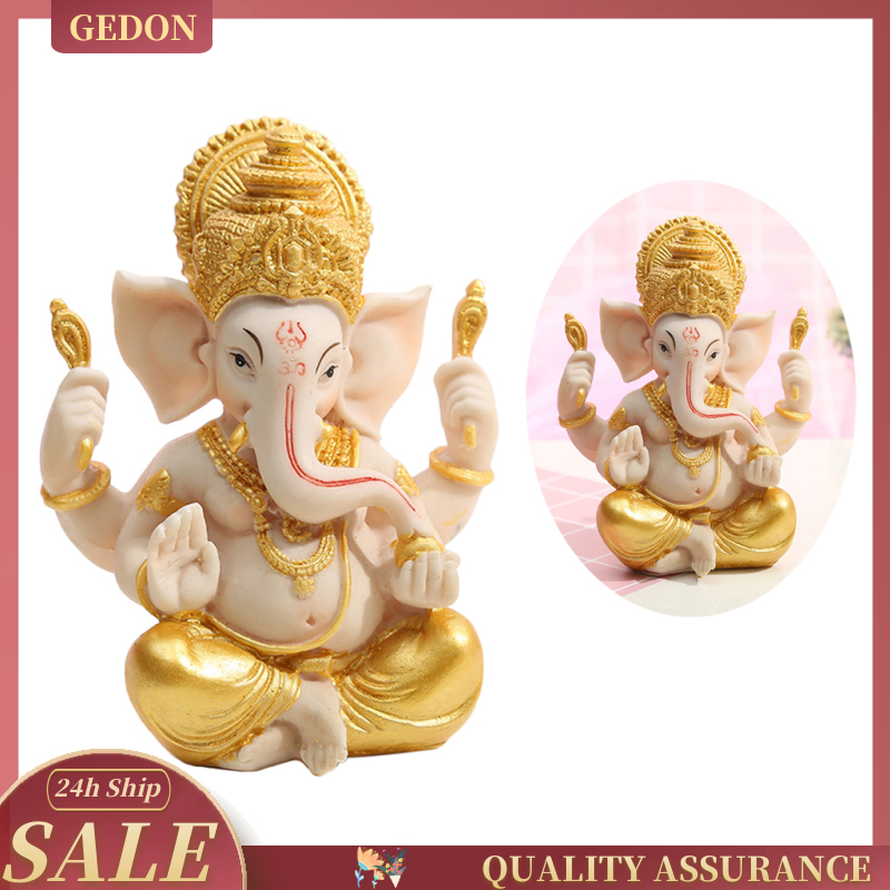 Tượng Voi Thần Ganesha Kích Thước 4 "