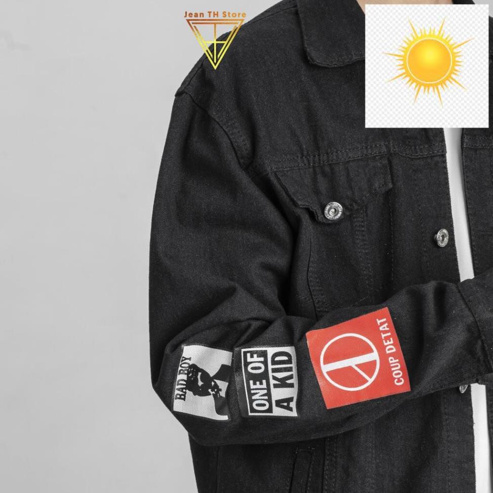 Hàng Đông Áo khoác Jean Nam GDragon, áo khoác bò Nam thời trang phong cách trẻ trung năng động HardWareShop999