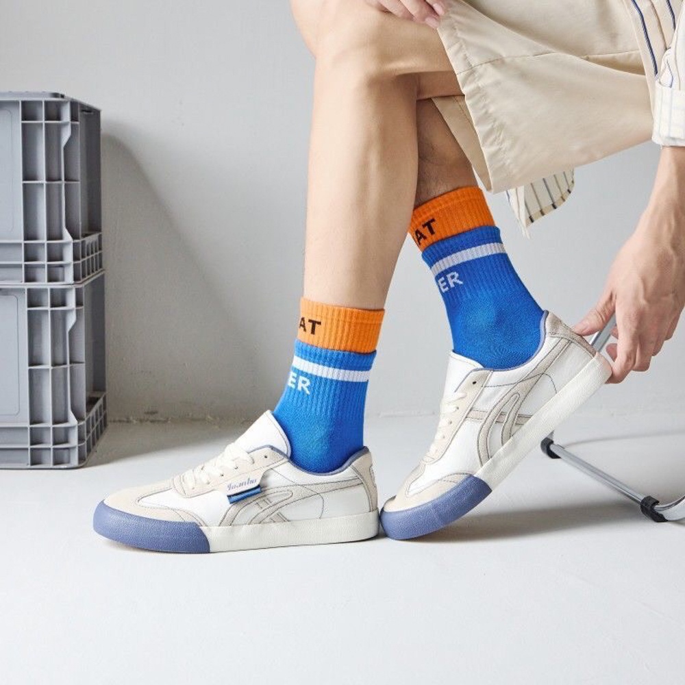 Tất Cổ Cao Nam Nữ Vớ Chân Dài Nhiều Màu Thể Thao Loại Dày Xịn Cao Cấp Phong Cách Trẻ Trung - Hot Store