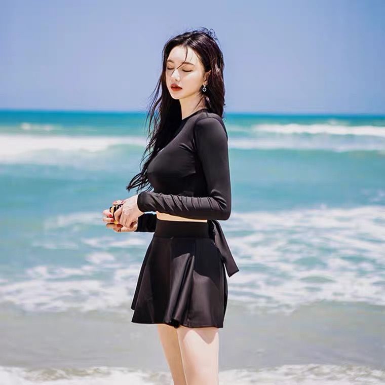 Đồ Bơi Dài Tay Phong Cách Hàn Quốc Quyến Rũ Dành Cho Nữ | BigBuy360 - bigbuy360.vn