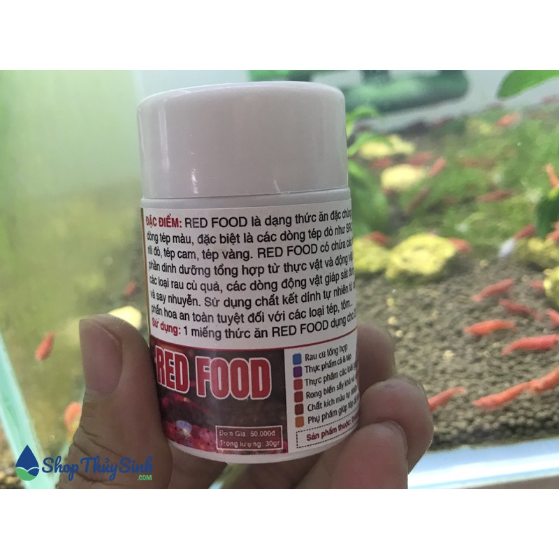 Thức ăn chuyên dụng cho tép cảnh Red Food