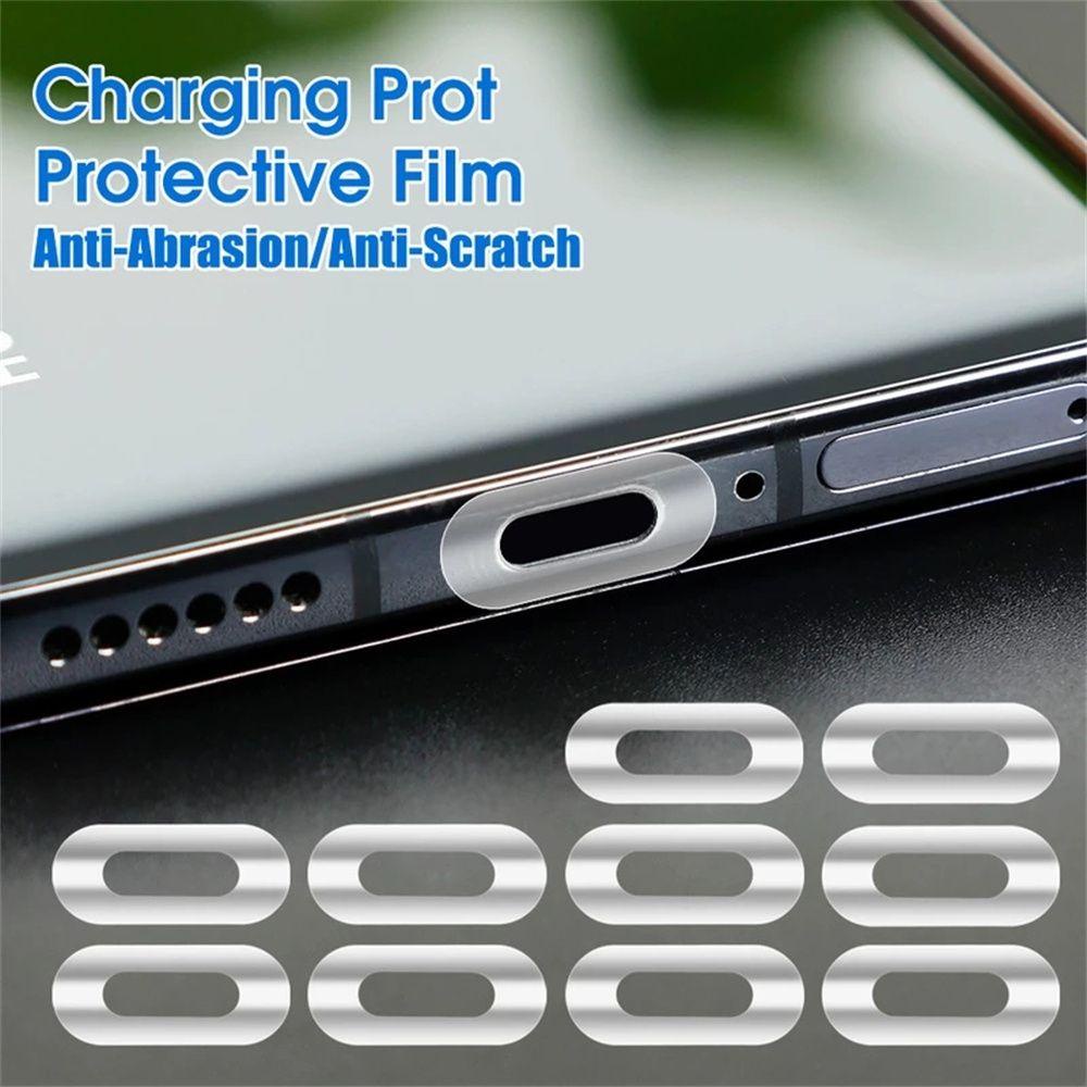 Bộ 50 Phim Dán Cổng Sạc Type-C Chống Trầy Xước Cho Điện Thoại