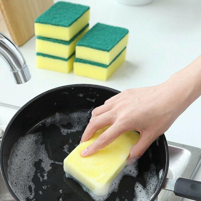 Set 5 / 10 Miếng Bọt Biển Rửa Chén Tiện Lợi
