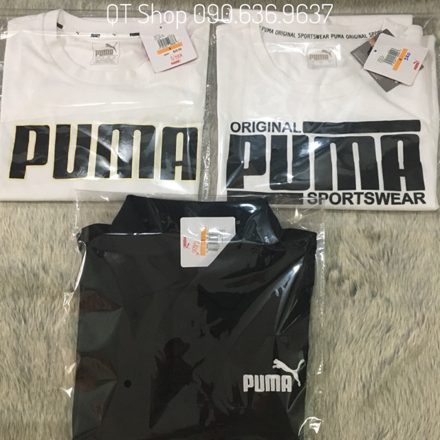 Áo thun Puma size S - Nam dưới 70kg (hàng Auth.)