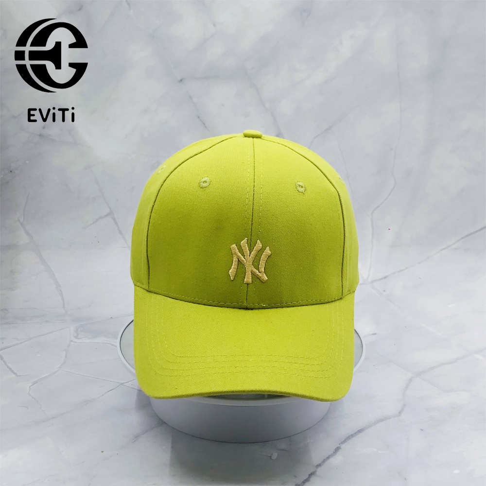 Mũ nón lưỡi trai logo thêu NY nhiều màu sắc hợp,hợp thời trang phong cách Hàn Quốc dễ phối đồ