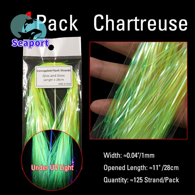 Gliss' N Đèn Flash Bằng Chất Liệu Tổng Hợp Phát Sáng Nhấp Nháy Mô Phỏng Vảy Cá / Lều