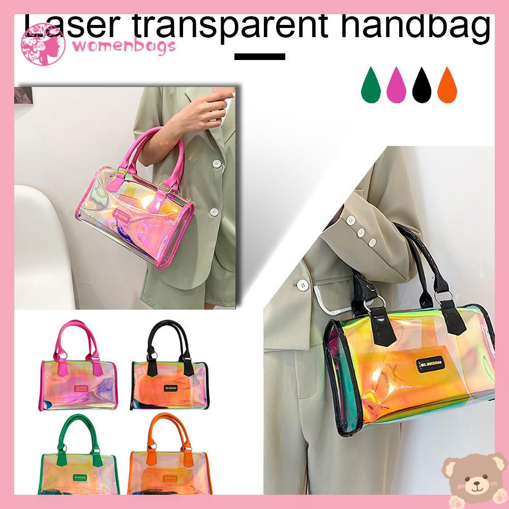 ✿ Wb ✿ Túi Xách Nhựa PVC Trong Suốt Thời Trang Mùa Hè Cho Nữ✿