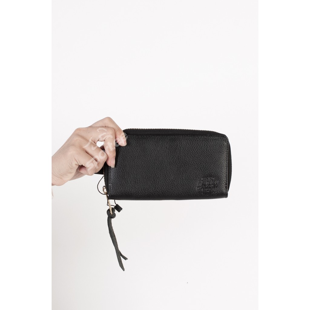 Ví Thời Trang Chính Hãng Herschel Thomas Wallet Black Pebbled