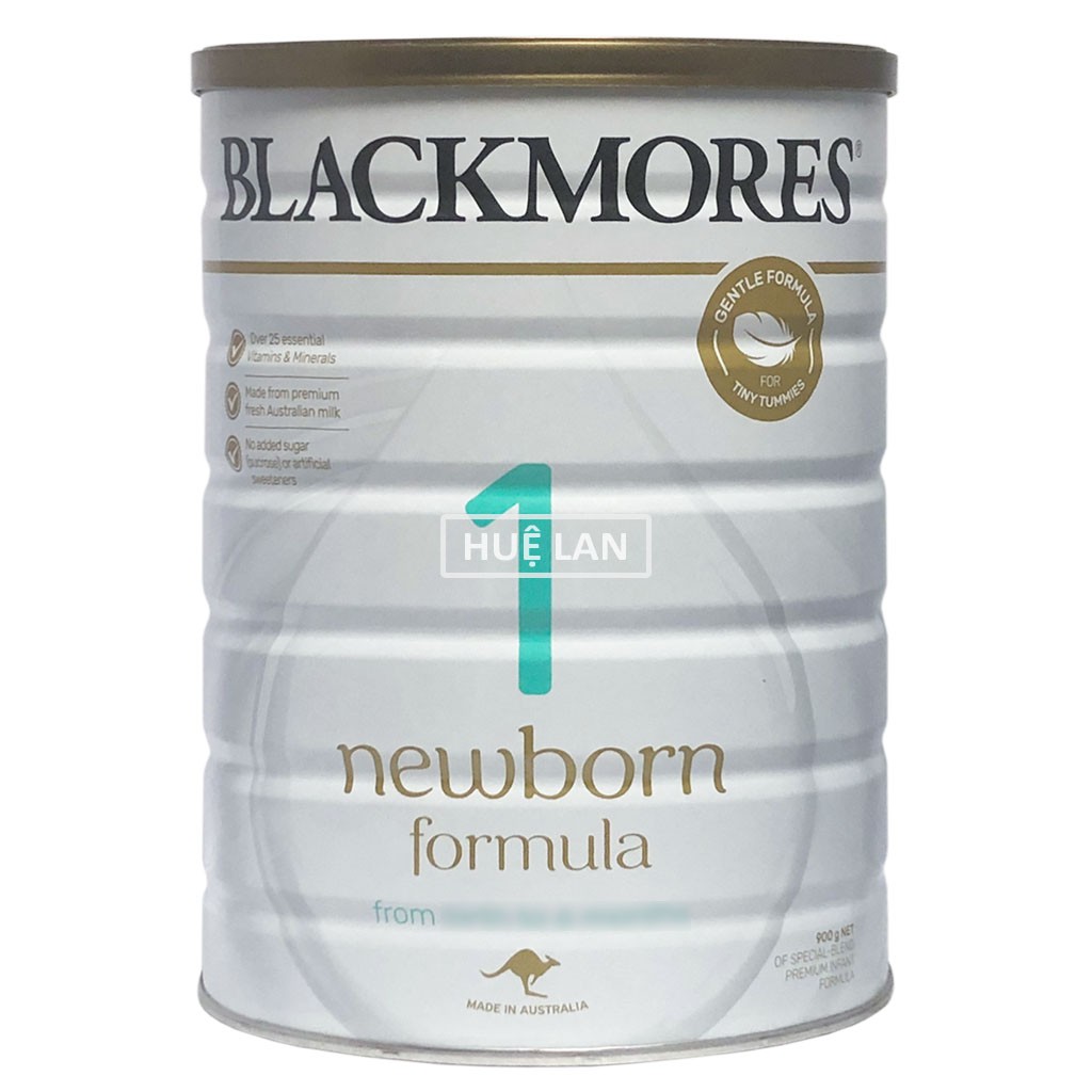 Sữa Bột Blackmores 1 Úc Newborn Formula Hộp 900g