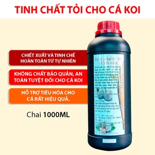 Tinh chất tỏi cho cá Koi bảo vệ sức khoẻ cá chép Nhật, tăng đề kháng chai 1000ml giá tốt