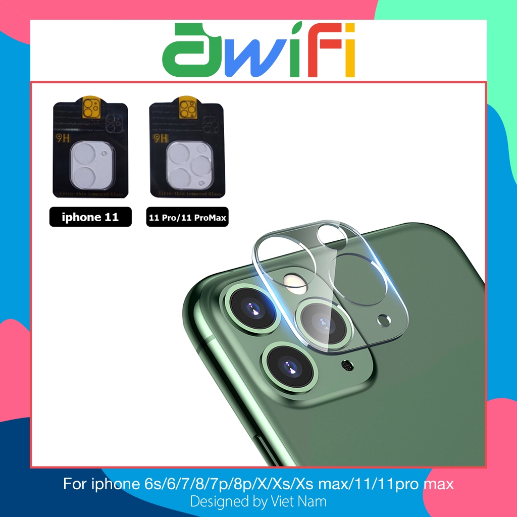 Kính cường lực bảo vệ Camera Iphone 11/11Pro/11Pro max/12/12Pro/12Pro Max - Awifi Case L3-4 | BigBuy360 - bigbuy360.vn