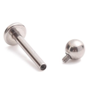 Khuyên Titan Khuyên cơ bản 1 đầu bi Titanium
