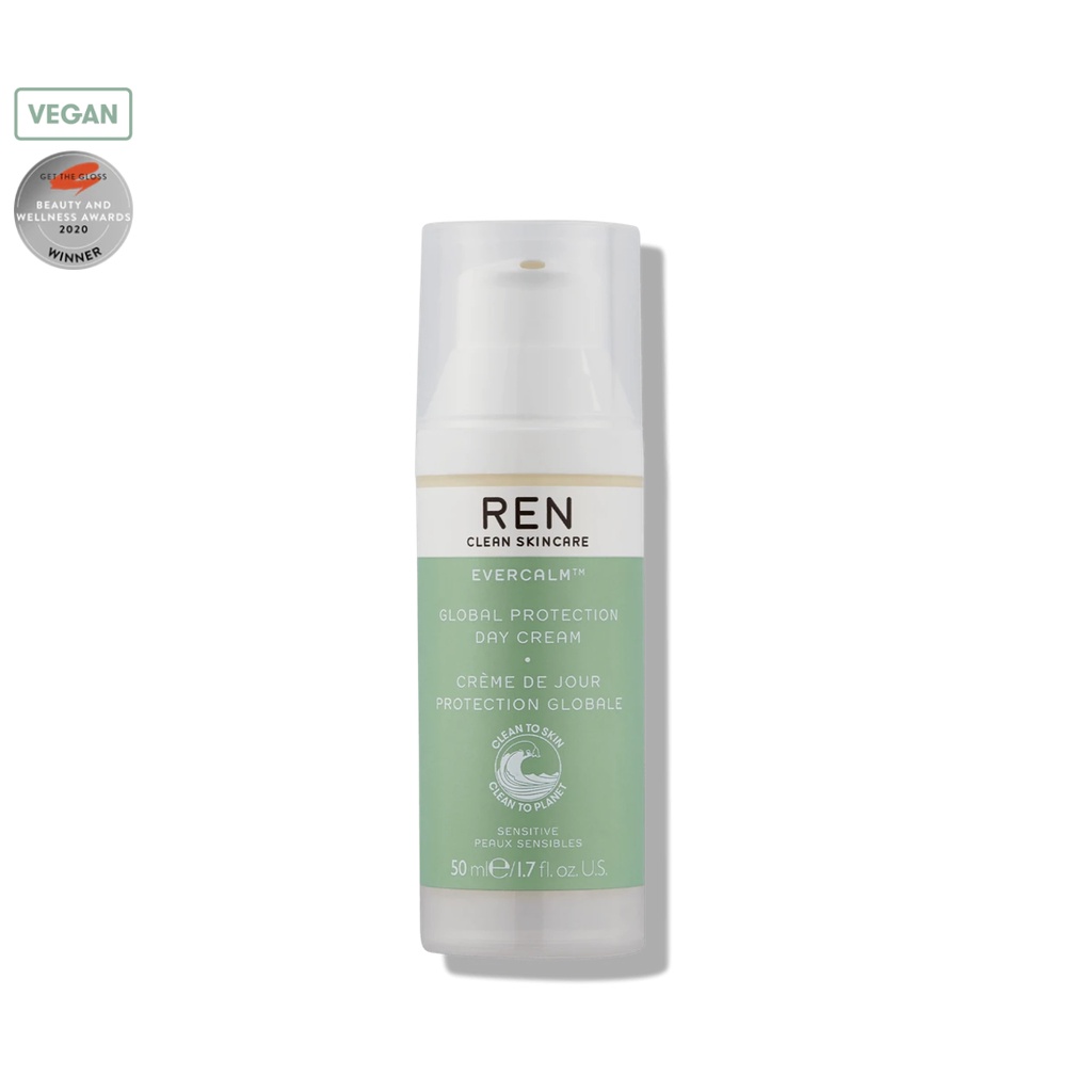 REN Evercalm Global Protection Day Cream - Kem dưỡng ngày lành tính làm dịu da