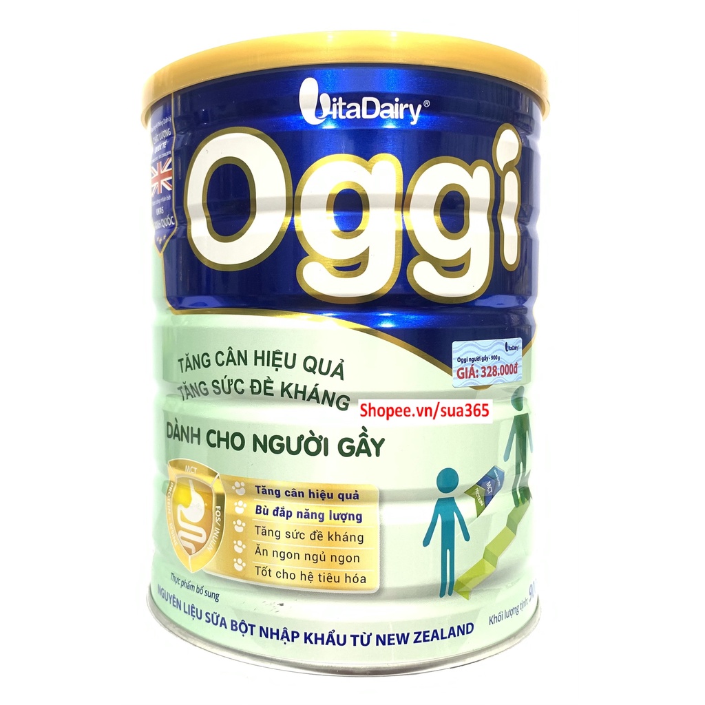 Sữa Oggi_900g Dành Cho Người Gầy - Date Luôn Mới