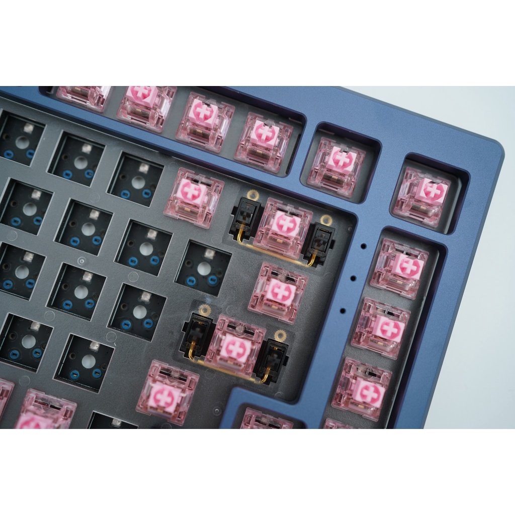 Bộ stab bàn phím cơ AKKO Screw-in PCB Mount (Clear / Sakura Pink)
