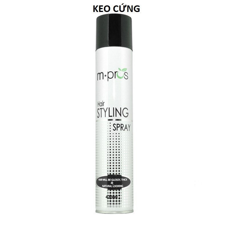 Keo Tạo Nếp Và Dưỡng Tóc M.pros 420ML - Keo Cứng