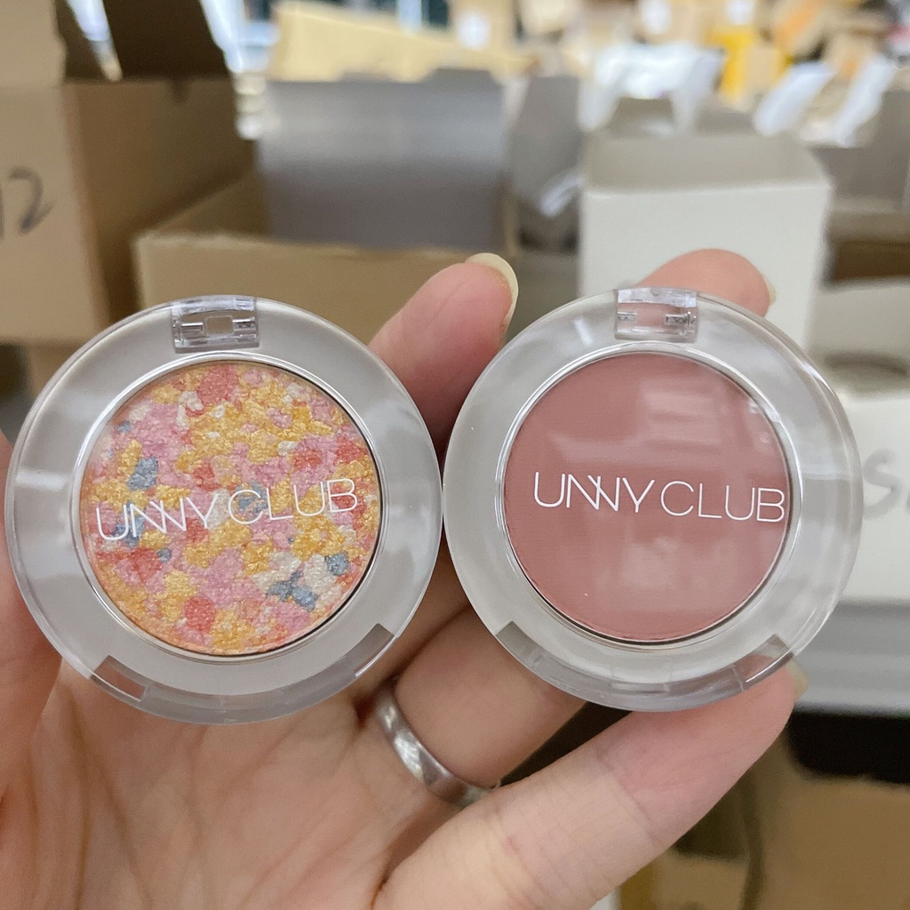Phấn mắt UNNY CLUB đơn sắc ánh ngọc trai lấp lánh