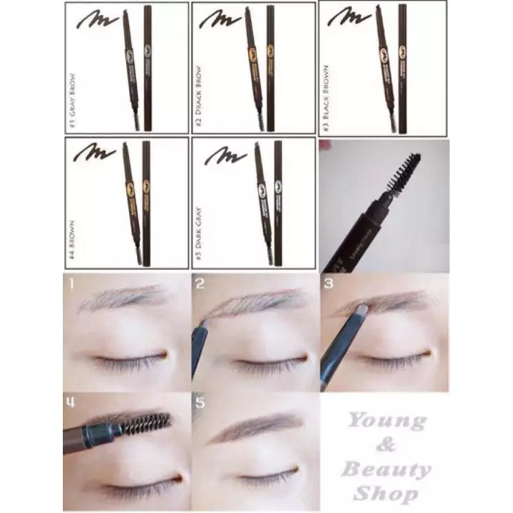 Chì kẻ mày 2 đầu the.face.shop
