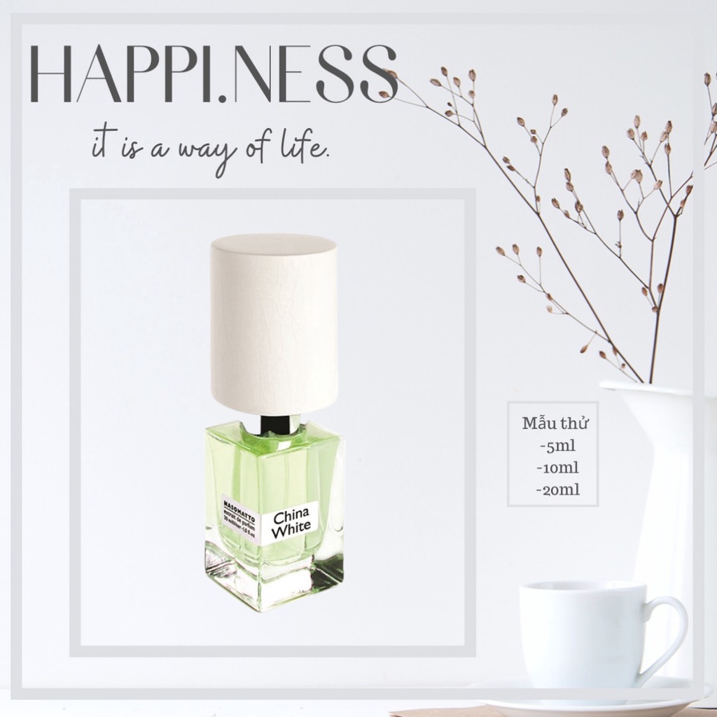 Nước Hoa 🌟 Nước hoa 𝐍𝐀𝐒𝐎𝐌𝐀𝐓𝐓𝐎 China White 2ml/5ml