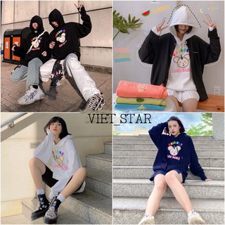 Áo Khoác Hoodie MONKEY UNCOVER Unisex - VIET_STAR