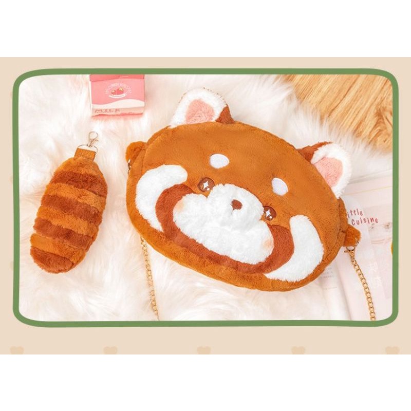 Túi đeo chéo/đeo vai Ulzzang, Lolita bé chồn "Tiểu Năng Miêu" dễ thương, cute