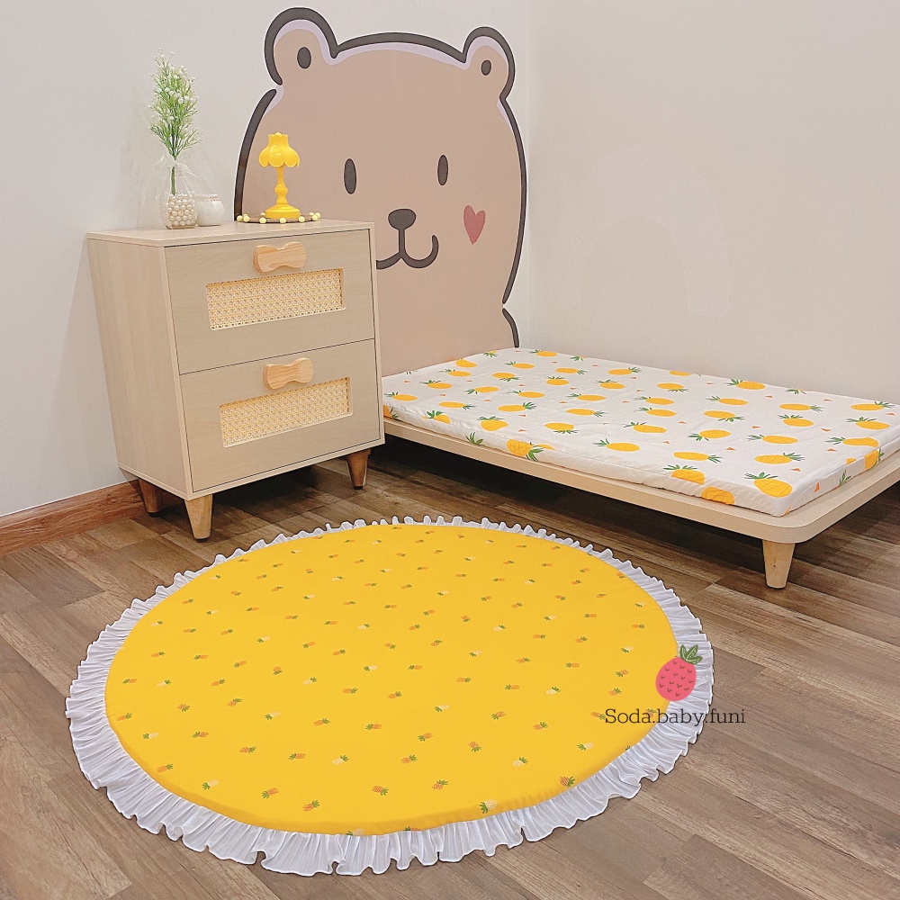 Decal dán tường hình gấu - decal trang trí decor nhà
