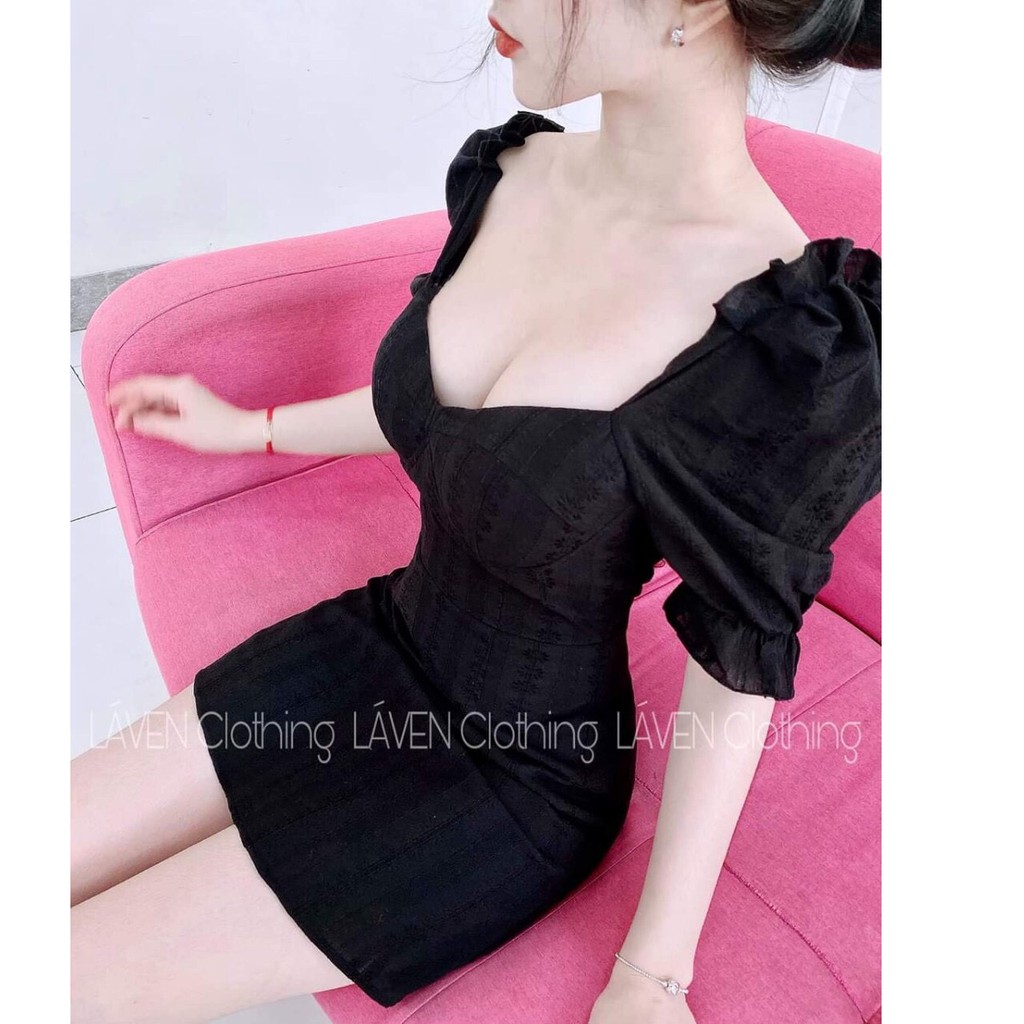 [Hàng Mới(New)] Đầm Tiêu Thư Tay Phồng (Có Mút Ngực) Sang Chảnh Thời Trang Orange.vn | BigBuy360 - bigbuy360.vn