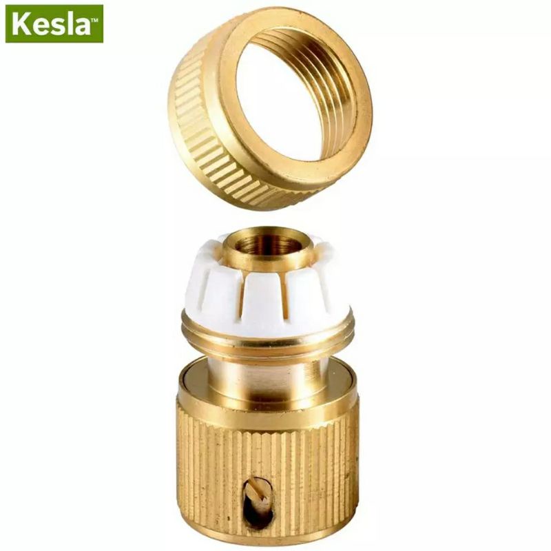 Đầu nối vòi nước ra ống mềm, ống cao su cho máy giặt máy, máy rửa xe, tưới cây bằng đồng thau