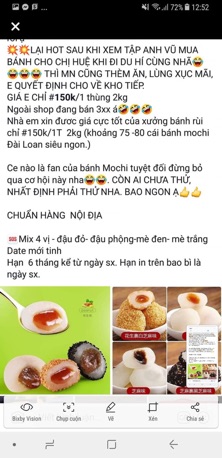 Bánh Mochi Đài