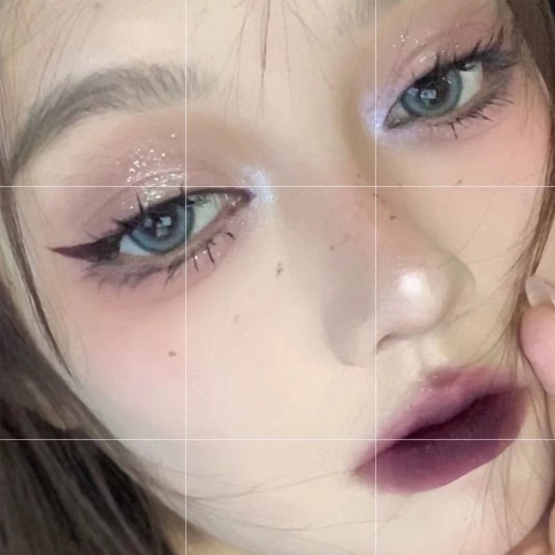 Son Lì Màu Đen Chống Thấm Nước Trang Điểm Gợi Cảm