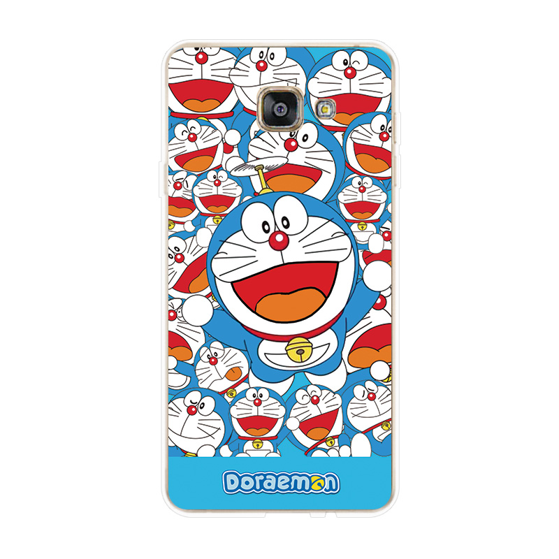 Ốp Lưng Samsung Galaxy A3 A5 A7 2016 2017 TPU mềm Case Doraemon