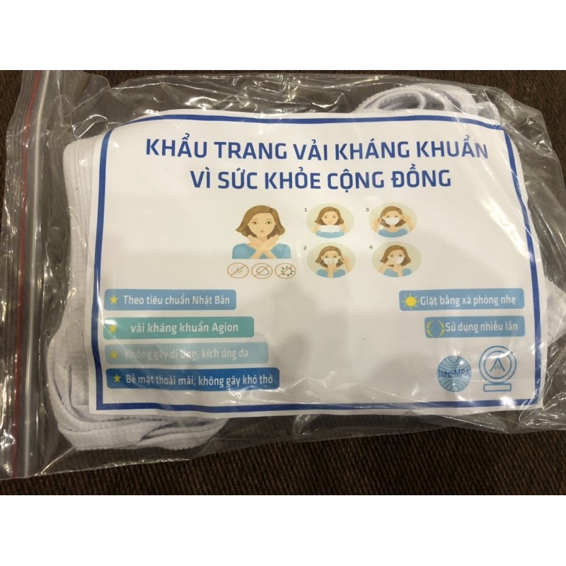 Set 10 khẩu trang vải kháng khuẩn | BigBuy360 - bigbuy360.vn