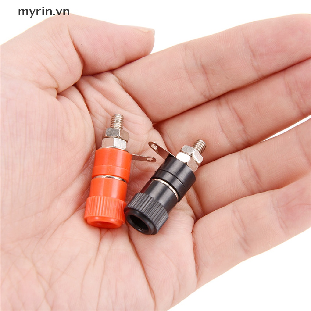 Set 10 Đầu Nối Chuối 4mm Chuyên Dụng