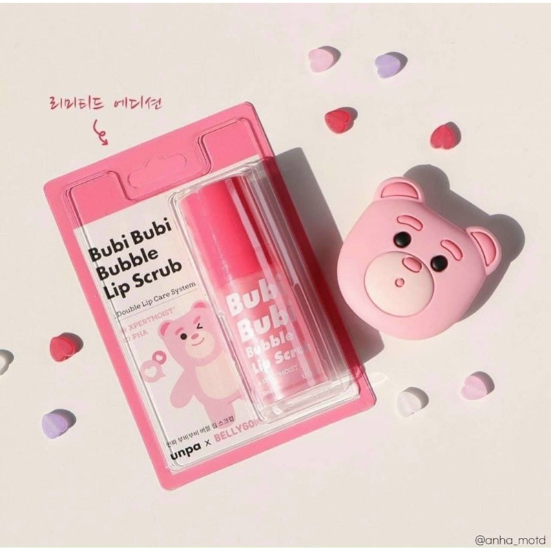 TẨY DA CHẾT MÔI SỦI BỌT BUBI BUBI LIP by UNPA | BigBuy360 - bigbuy360.vn