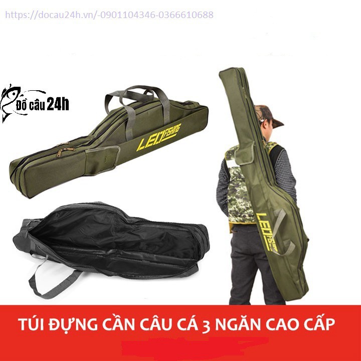 Túi Đựng Cần Câu Máy Leo Fishing Đủ Kích Cỡ 80cm-1m5 .