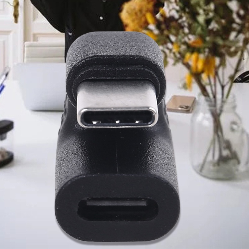 Đầu chuyển đổi Niki 180 độ USB 3.1 Type C đực sang cái cho điện thoại/máy tính bảng