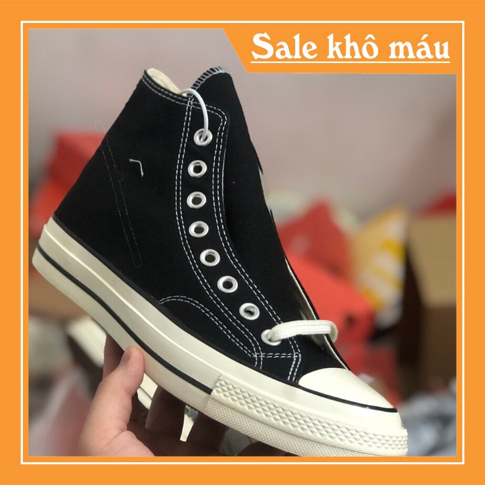 Giày Sneaker CV Nam Nữ 1970s TEM ĐỎ + LÓT XANH + MŨI BÓNG Màu Đen, Trắng | BigBuy360 - bigbuy360.vn