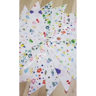 Set 5 yếm xô Hoa cho bé