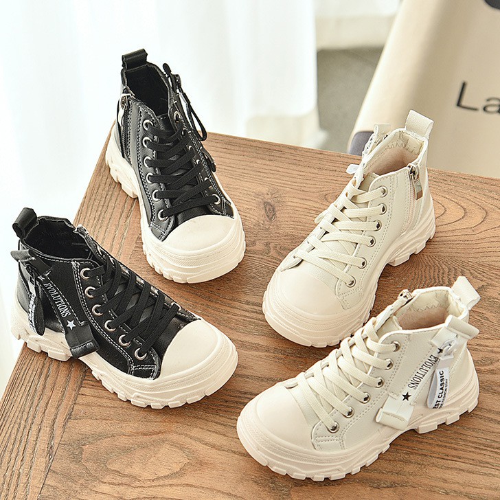 Giày thể thao bé trai và bé gái boot cao cổ phong cách hàng cao cấp
