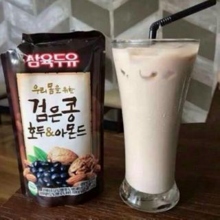Sữa óc chó hạnh nhân Hàn Quốc bịch 195ml