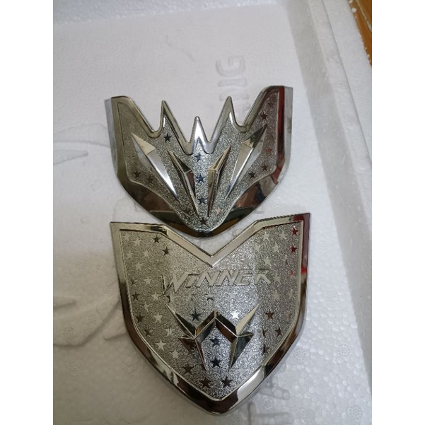Ốp mỏ dè trước sau xe winner x crom
