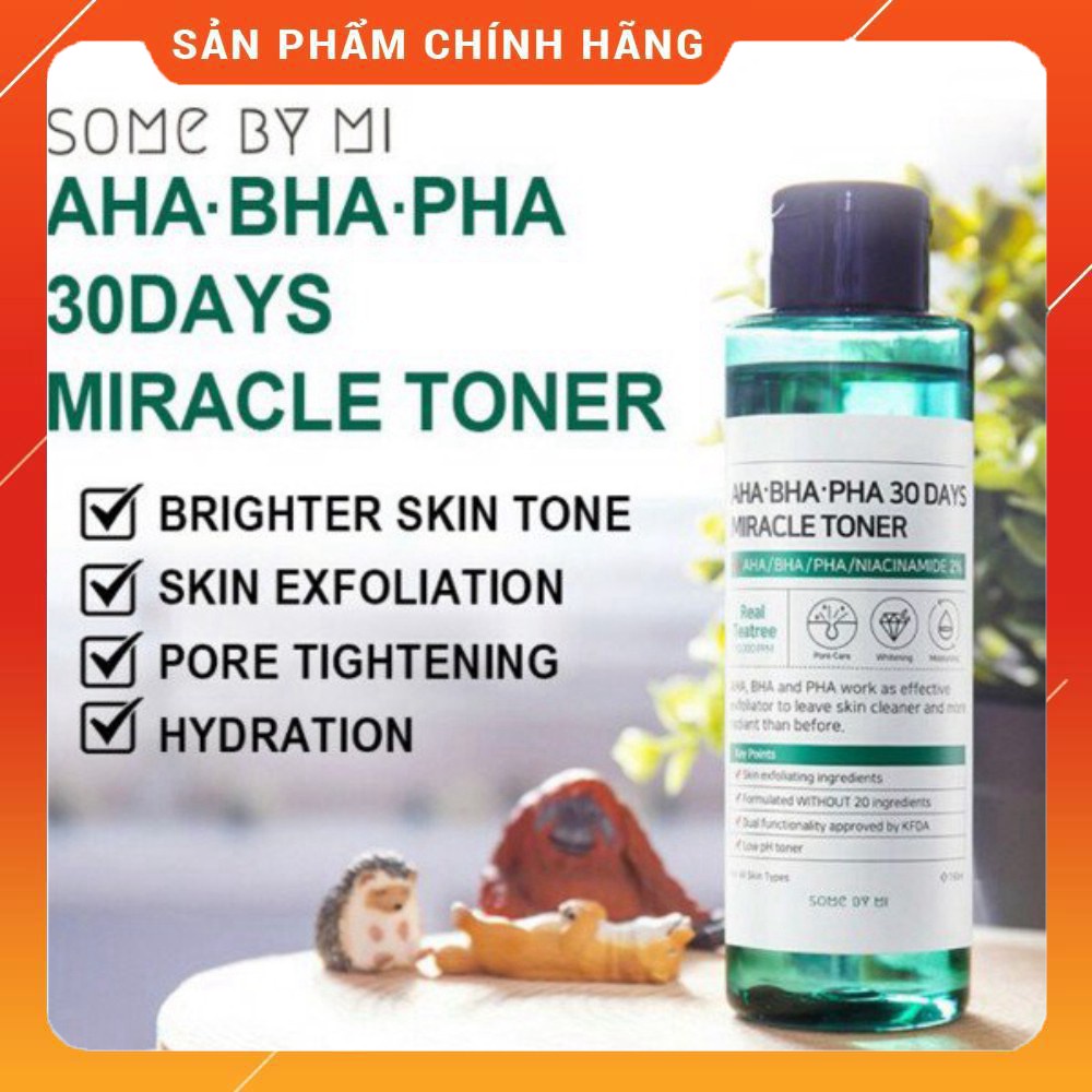 Some By Mi AHA-BHA-PHA 30 Days Miracle Toner- NGỪA MỤN, LÀM SÁNG DA, KIỂM SOÁT BÃ NHỜN | BigBuy360 - bigbuy360.vn