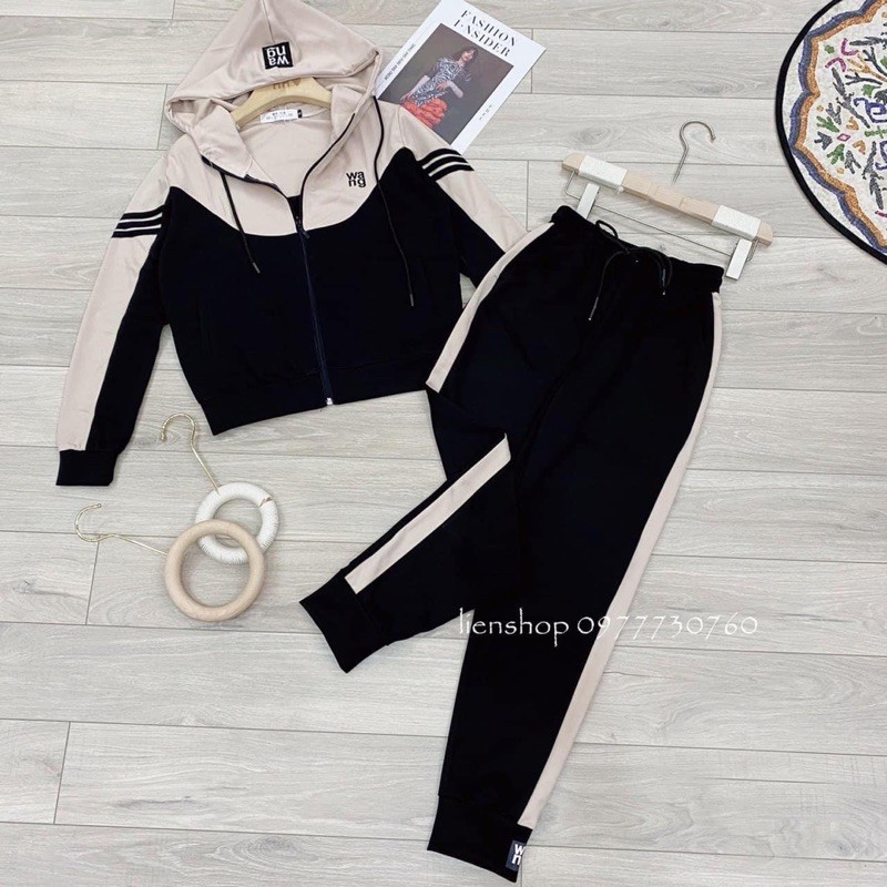 BỘ THỂ THAO NỮ THÊU WA NG | BigBuy360 - bigbuy360.vn