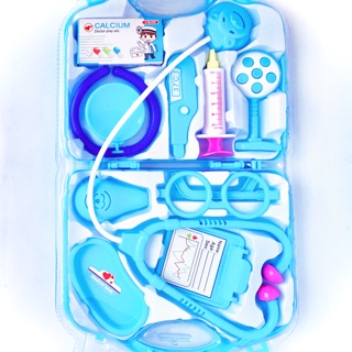 ĐỒ CHƠI NHẬP VAI BÁC SĨ CHO BÉ (MÀU XANH VÀ HỒNG)